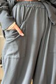 Lagen Shelby Barrel Pant Charcoal 